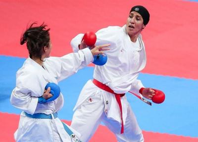 کاراته قهرمانی دنیا، حذف حمیده عباسعلی در گام نخست
