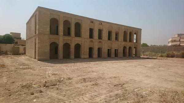 شروع مرمت ساختمان هلال احمر خرمشهر در هفته گردشگری
