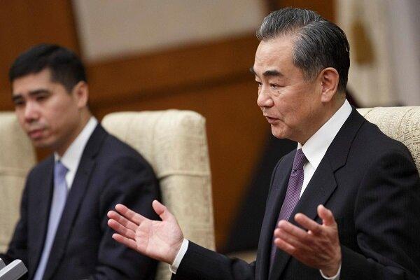 موضع وزیر خارجه چین درخصوص وقایع سین کیانگ