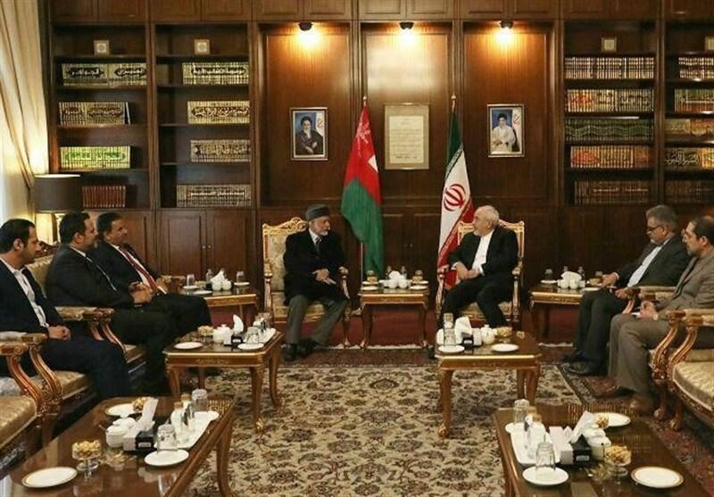 وزیر خارجه عمان با ظریف دیدار کرد