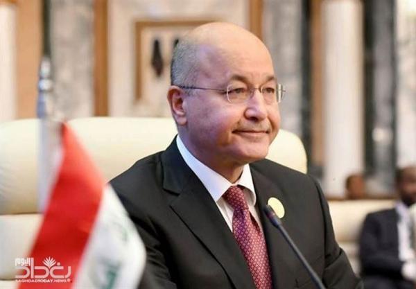 واکنش برهم صالح به انفجارهای تروریستی بغداد