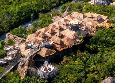 هتل آزولیک، تجربه هم زیستی با طبیعت در قلب مکزیک (تور ارزان مکزیک)