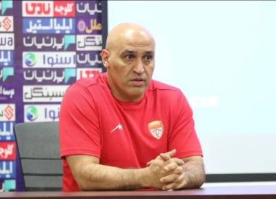 منصوریان: مقابل گل گهر باید باهوش باشیم، باید از اعتبار خوزستان دفاع کنیم