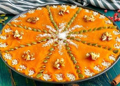 طرز تهیه حلوا کدو حلوایی به 8 روش ، خوشمزه و مجلسی