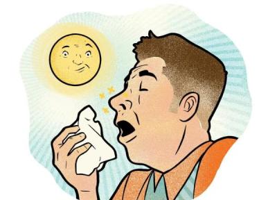 چرا بعضی افراد به محض قرار گرفتن در نور آفتاب عطسه می نمایند؟ دلیل علمی این پدیده